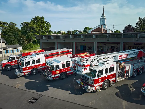 brockport fire trucks - caleb parker cinema